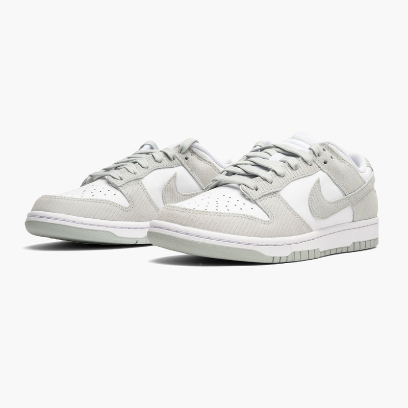 Nike Dunk Low Light Silver Corduroy Seitenansicht