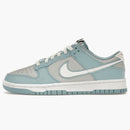 Nike Dunk Low Retro Fleece Swoosh Worn Blue