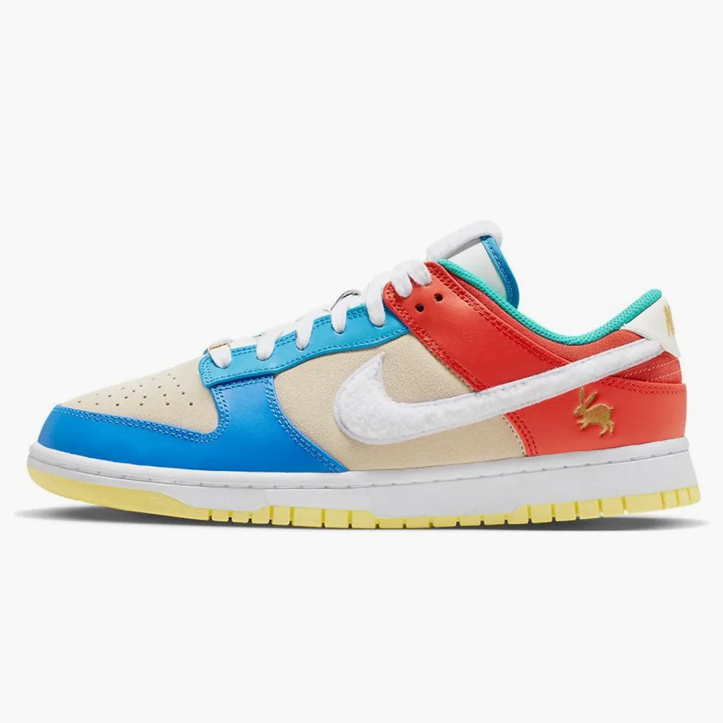 Nike Dunk Low Retro PRM Year of the Rabbit Blue Orange Cream
