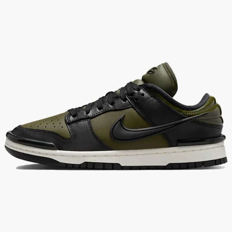 Nike Dunk Low Twist Army Khaki Black (women's)