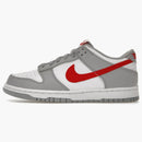 Nike Dunk Low White Wolf Grey University Red (gs)