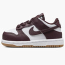Nike Dunk Low White Gum Light Brown Burgundy Crush (td)
