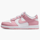 Nike Dunk Low White Medium Soft Pink (ps)