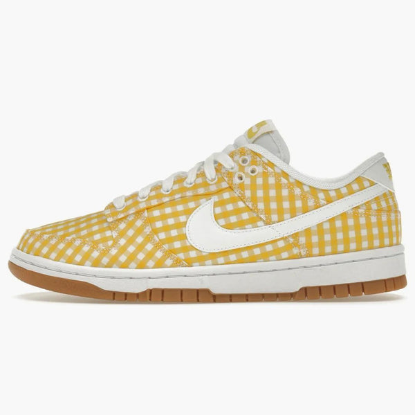 Nike Dunk Low Yellow Gingham (women's)
