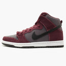 Nike Sb Dunk High Deep Burgundy Gridiron