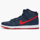 Nike Sb Dunk High Squadron Blue University Red