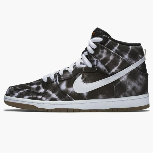 Nike Sb Dunk High Tie Dye Black
