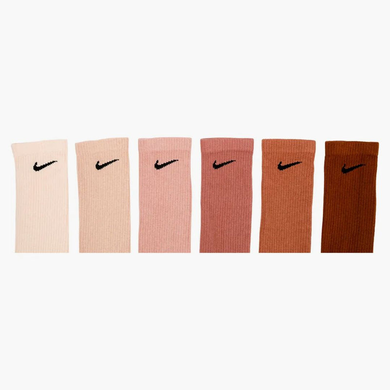 Nike Everyday Plus Cushioned Crew Socks (6 Pairs) Multi Color