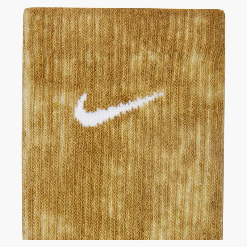 Nike Everyday Plus Cushioned Crew Socks Desert Moss/olive Aura/white