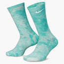 Nike Everyday Plus Cushioned Crew Socks Washed Teal/barely Green/white