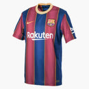 Nike Fc Barcelona 2020/21 Stadium Home Soccer Jersey (asia Sizing) Deep Royal Blue Varsity Maize
