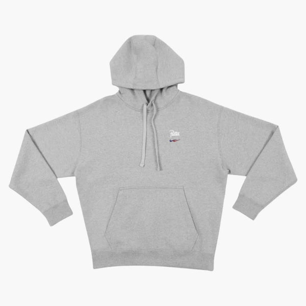 Nike Fc Barcelona X Patta Solo Swoosh Hoodie Grey