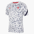 Nike Fff Short Sleeve Soccer Jersey White/blackened Blue/university Red