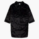Nike Faux Fur Swoosh Long Coat Black/dark Smoke Grey/sail
