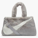 Nike Faux Fur Tote Bag Light Iron Oar