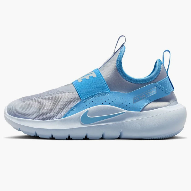 Nike Flex Runner 4 Ghost Football Grey University Blue (gs)