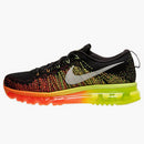 Nike Flyknit Max Black Atomic Orange Volt