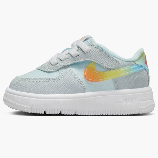Nike Force 1 Low Easyon Glacier Blue Light Lemon Twist Aquarius Blue Total Orange (i)