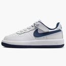 Nike Force 1 Low Easyon White Grey Midnight Navy (ps)