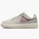 Nike Force 1 Low Lv8 Easyon Light Orewood Brown Burgundy Crush Comet Blue (ps)