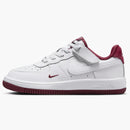 Nike Force 1 Low Lv8 Easyon White Team Red (ps)