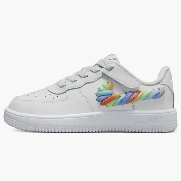 Nike Force 1 Low Lv8 Easyon White Terra Blush Vapor Green Multi-color (ps)