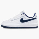Nike Force 1 Low White Football Grey Midnight Navy (ps)