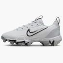 Nike Force Trout 9 Keystone White Pure Platinum Metallic Silver Black (gs)