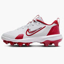 Nike Force Trout 9 Pro Mcs White Pure Platinum Team Red University Red (gs)