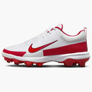 Nike Force Trout 9 Pro Mcs White Team Red Pure Platinum University Red
