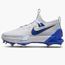Nike Force Zoom Trout 9 Elite White Midnight Navy Football Grey Hyper Royal