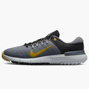 Nike Free Golf Next Nature Black Cool Grey Pure Platinum Infinite Gold
