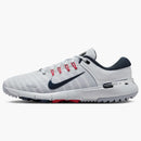 Nike Free Golf Pure Platinum Light Crimson Wolf Grey Armory Navy