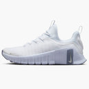 Nike Free Metcon 6 White Half Blue Silver (women's)