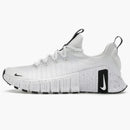 Nike Free Metcon 6 White Metallic Silver Light Smoke Grey Black (women's)