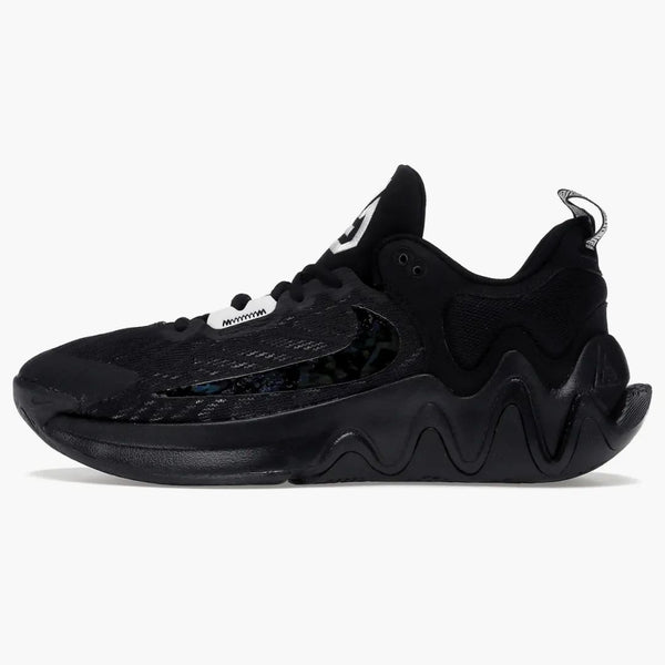 Nike Giannis Immortality 2 Black Holographic Swoosh
