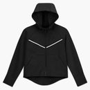 Nike Girls Tech Fleece Hoodie Black/black