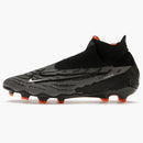 Nike Gripknit Phantom Gx Elite Dynamic Fit Fg Black Dark Smoke Grey Total Orange