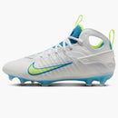 Nike Huarache 9 Elite Mid Lax Se White Vivid Blue Volt