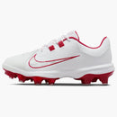 Nike Hyperdiamond 4 Pro Mcs White Pure Platinum University Red (women's)