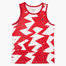 Nike Jordan Printed Poolside Tank Top Gym Red