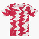 Nike Jordan Printed Poolside Tee Gym Red