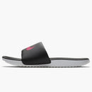 Nike Kawa Slide Black Vivid Pink (women's)