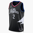 Nike Kawhi Leonard La Clippers Dri-fit Jersey Black