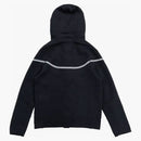 Nike Kid's Tech Fleece Reflective Full Zip Hoodie Black/silver