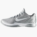 Nike Kobe 6 Metallic Silver Metallic Silver White