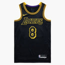 Nike Kobe Mamba Mentality Los Angeles Lakers City Edition Swingman Jersey (fw23) Black