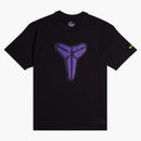 Nike Kobe Max90 Basketball Short Sleeve Loose Fit T-shirt Black/purple