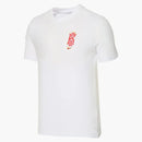 Nike Kyrie Logo Basketball Dri-fit T-shirt White