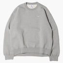 Nikelab Fleece Crew (asia Sizing) Dark Grey Heather